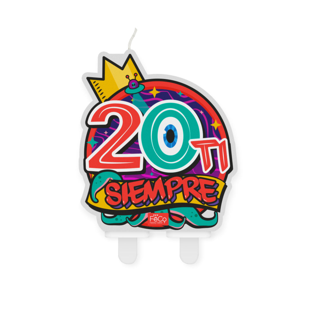 Vela 20ti Siempre x12 uni