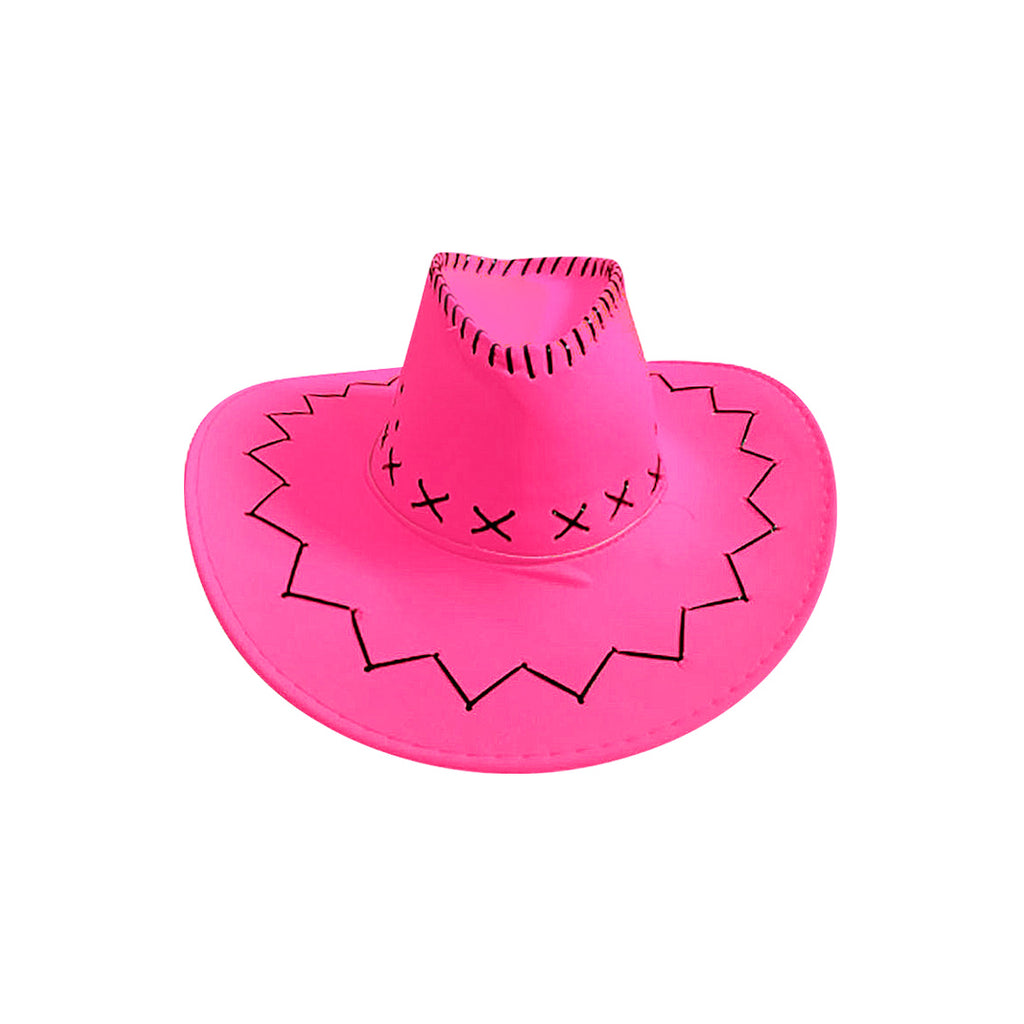 sombrero-vaquero-fluor-fucsia-x1uni