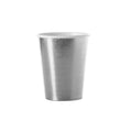 Vaso Carton 7 Oz Plateado x6
