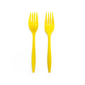 Tenedor Amarillo X20 uni