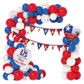 Set Deco Globos Viva Chile 1 Unidad