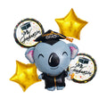 Set 5 Globo Graduacion Animalitos x1 uni