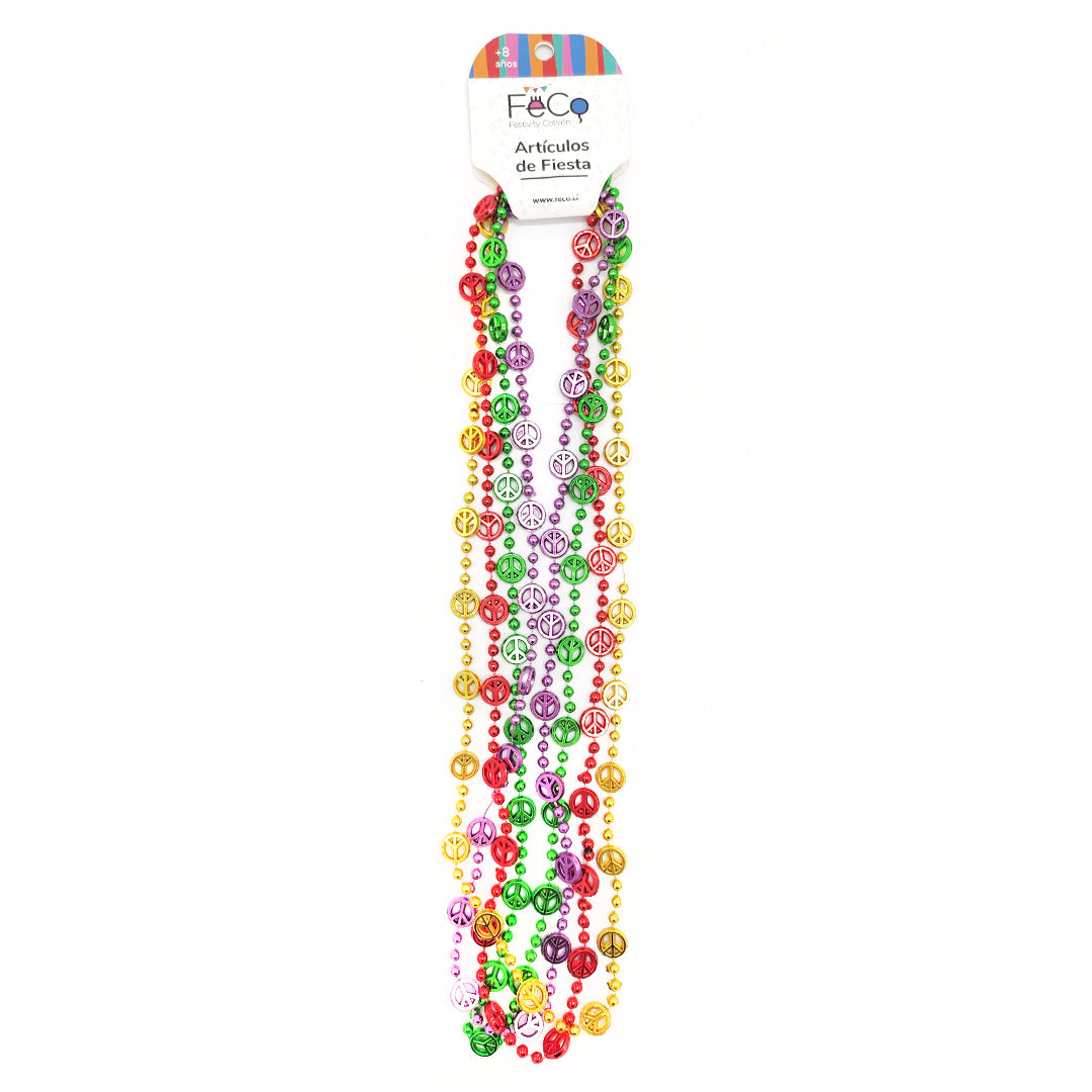 Collar Beads Paz 4pcs X1uni
