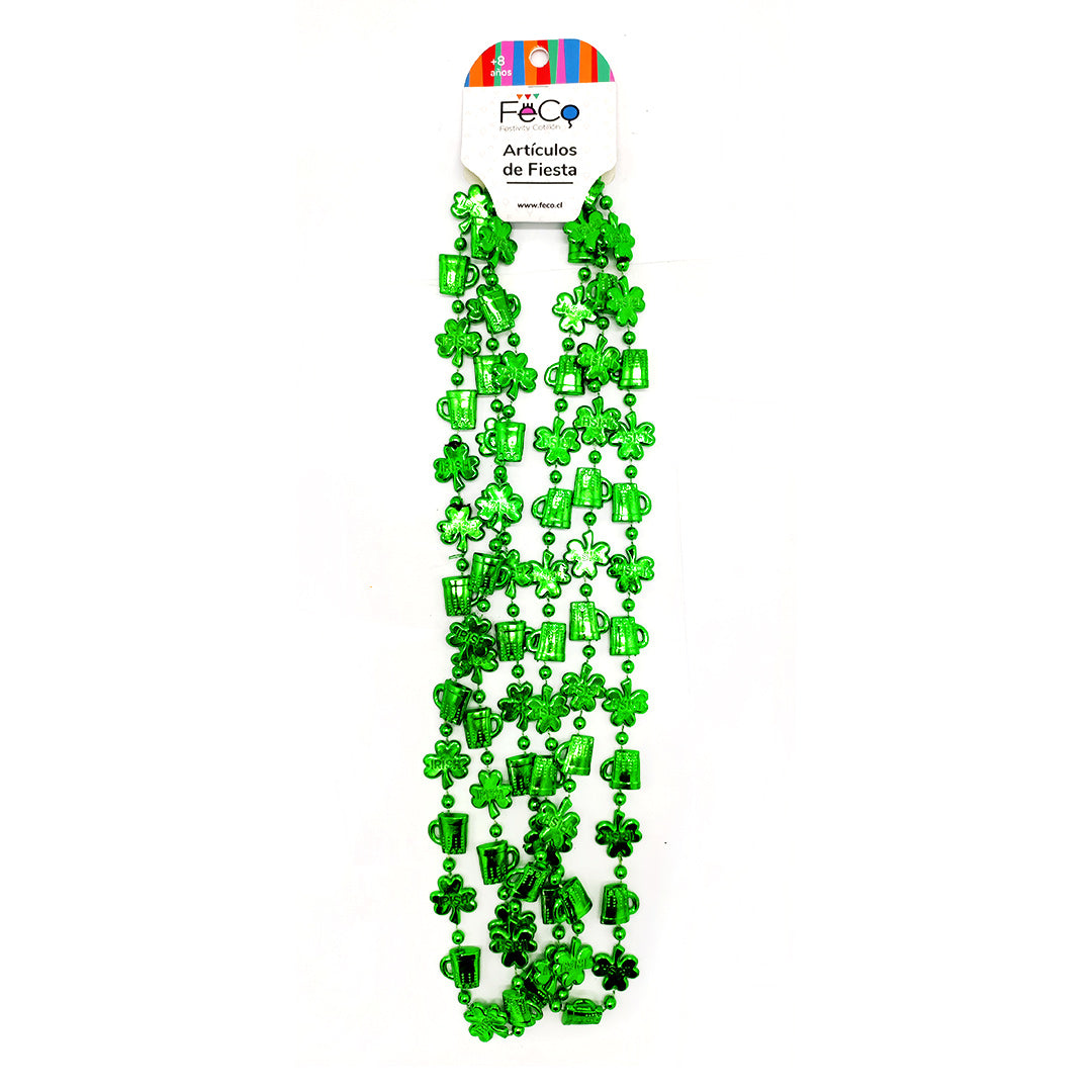 Collar Beads Lucky Irish 3pcs X1uni