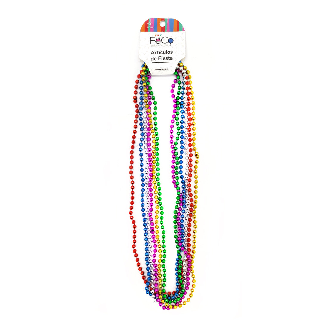Collar Beads 6mm 6pcs X1uni