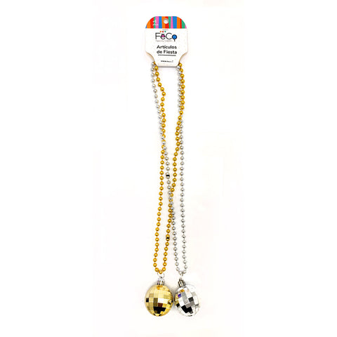 Collar Beads Disco 2pcs X1uni