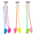 Collar Beads Shots Neon 2pcs X1uni