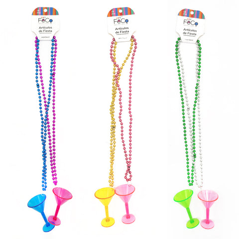 Collar Beads Cocktail 2pcs X1uni