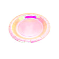 Plato 7 Carton Nacarado Blanco X6uni