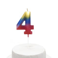 Vela Chrome Multi 5x7cm Nº 4