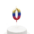 Vela Chrome Multi 5x7cm Nº 0