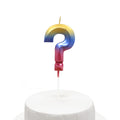 Vela Chrome Multi 5x7cm Nº ?