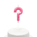 Vela Chrome Rosado 5x7cm Nº ?