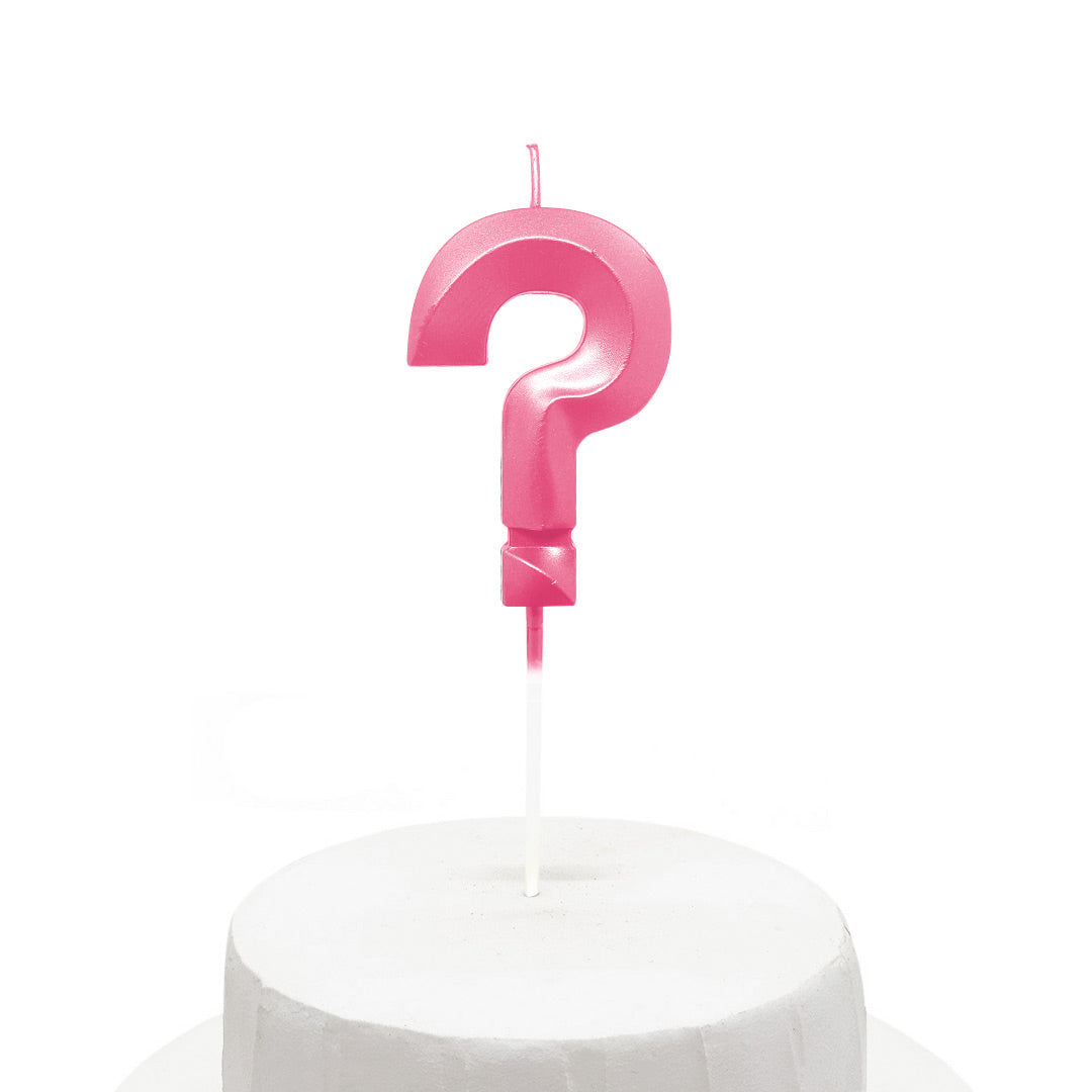 Vela Chrome Rosado 5x7cm Nº ?