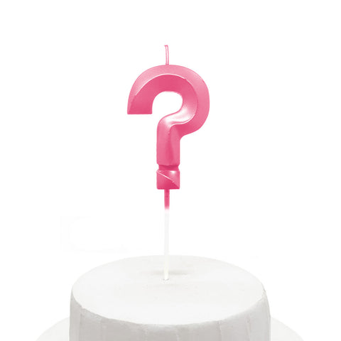 Vela Chrome Rosado 5x7cm Nº ?