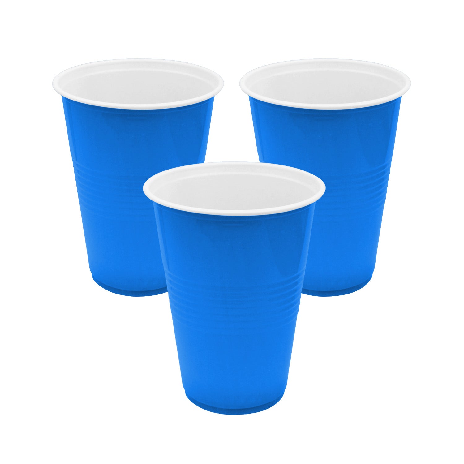 VASO AZUL 450ML X10UNI