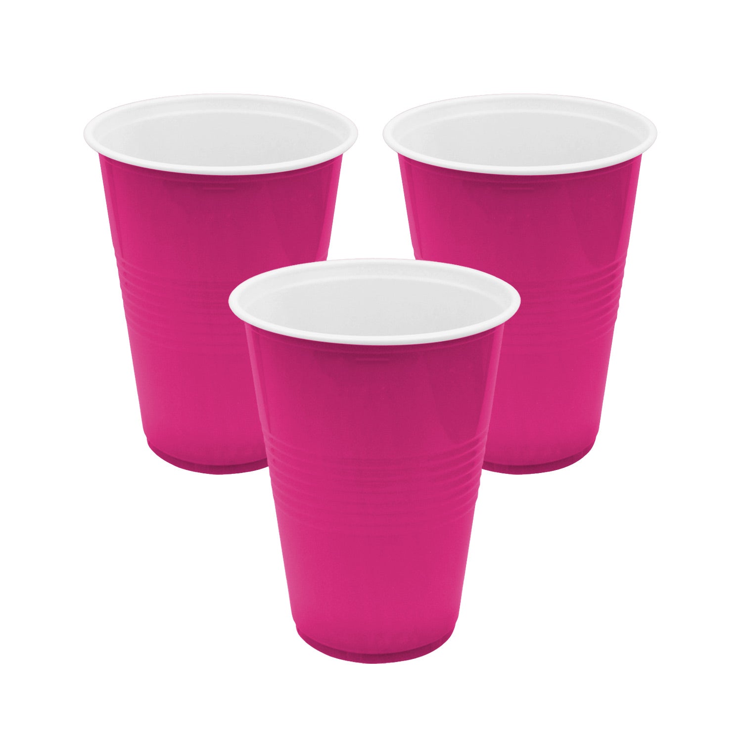 VASO FUCSIA 450ML X10UNI