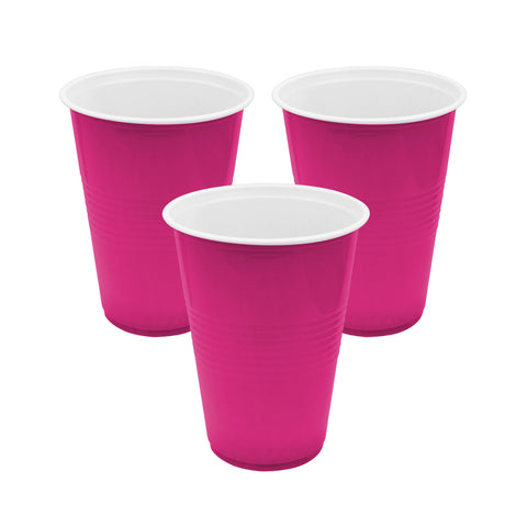 VASO FUCSIA 450ML X10UNI