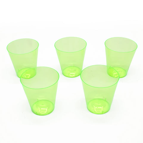 Vaso Shot Acrilico 60ml Verde X20uni