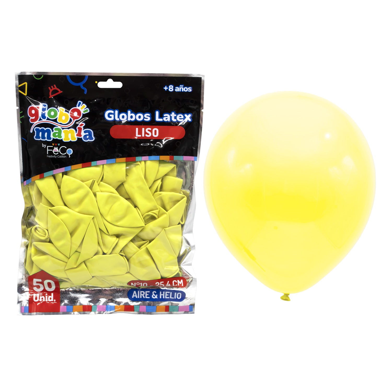 Globo 10 A Amarillo X50uni
