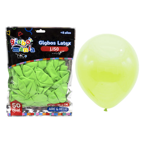 Globo 10 A Verde Lima X50uni