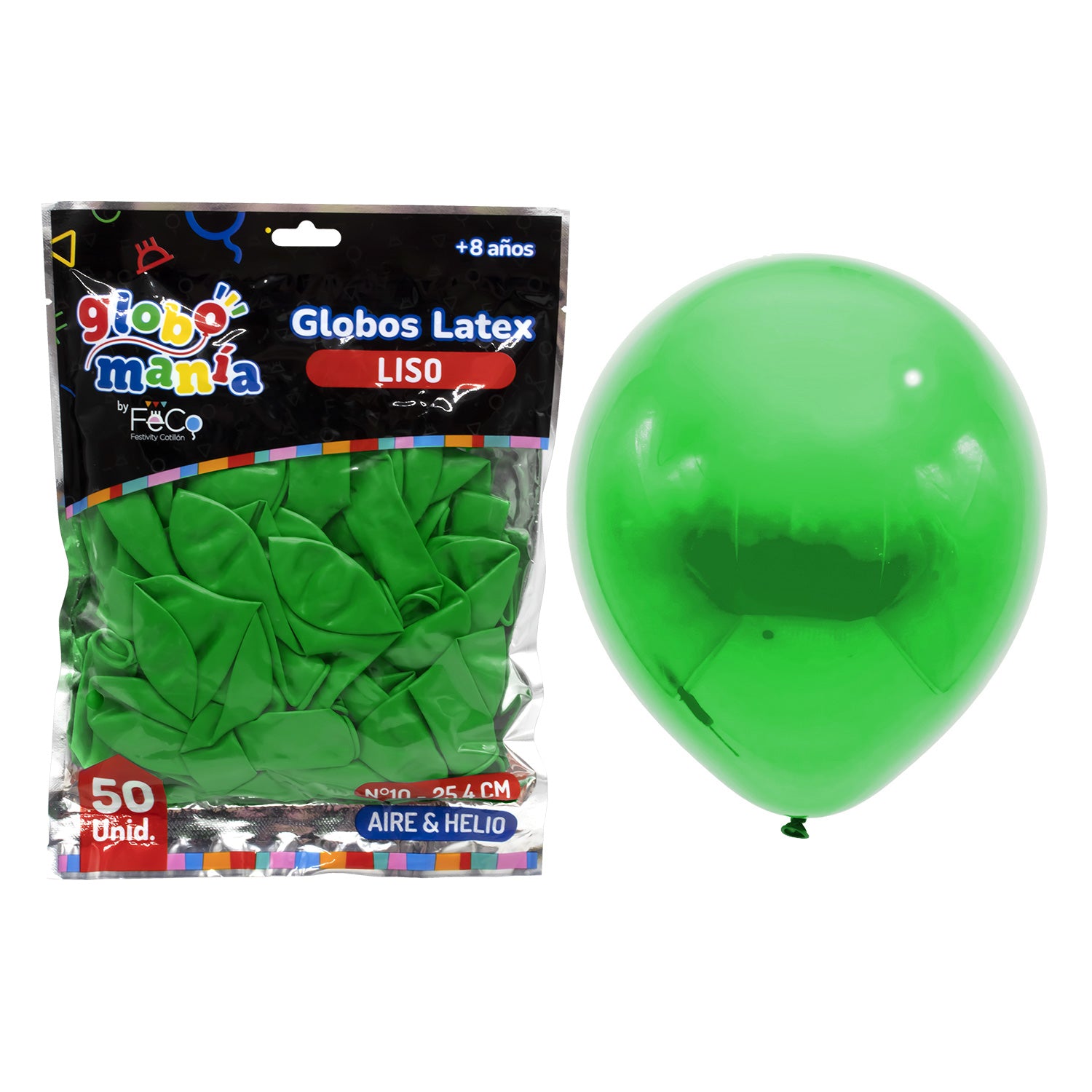 Globo 10 A Verde X50uni