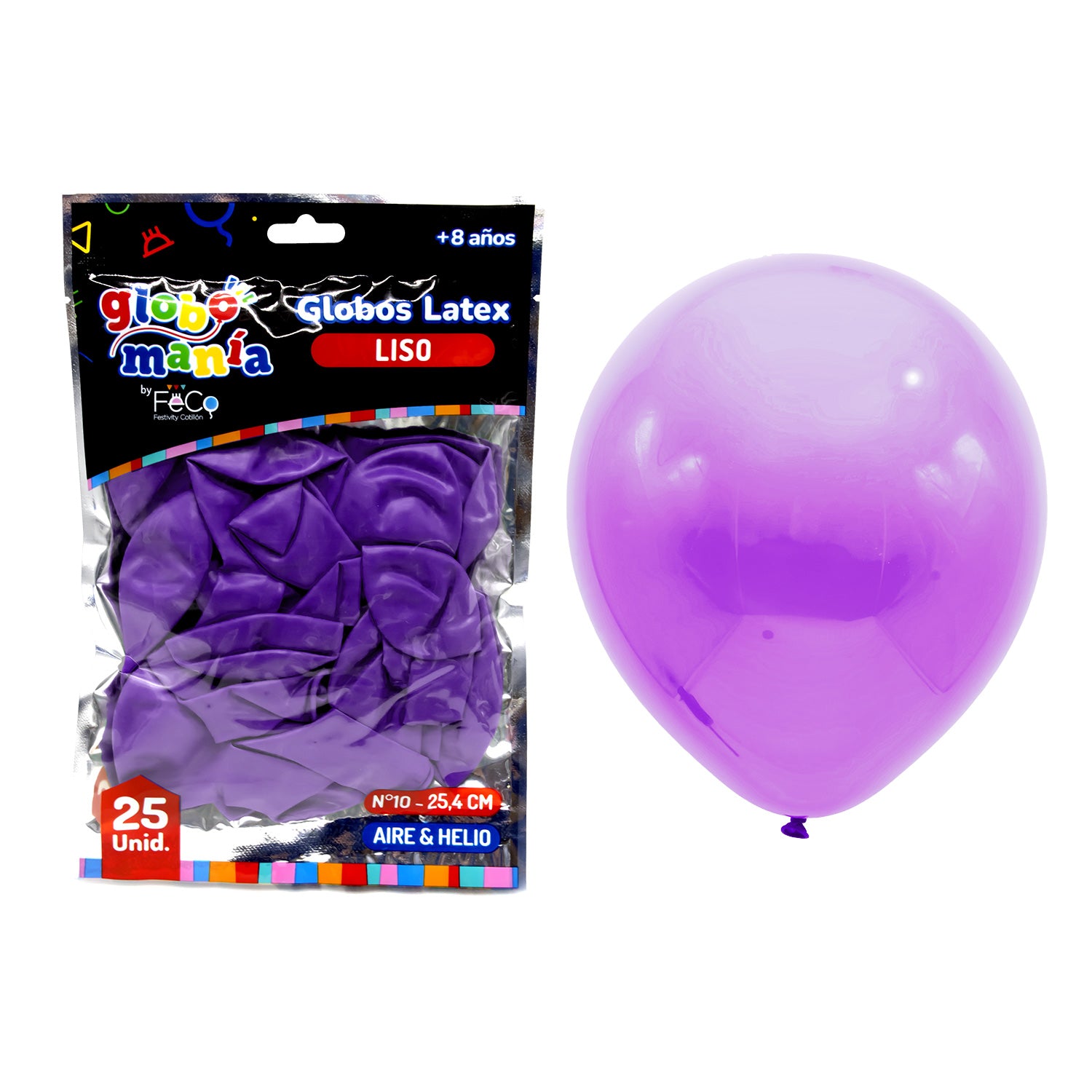 Globo 10 B Purpura X25uni