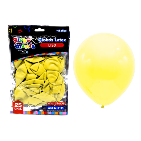 Globo 10 B Amarillo X25uni