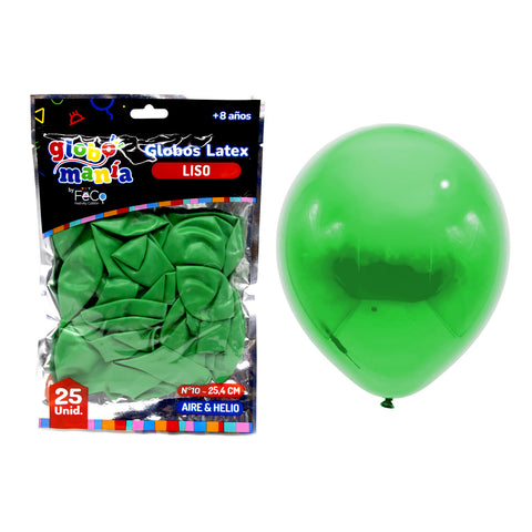Globo 10 B Verde X25uni