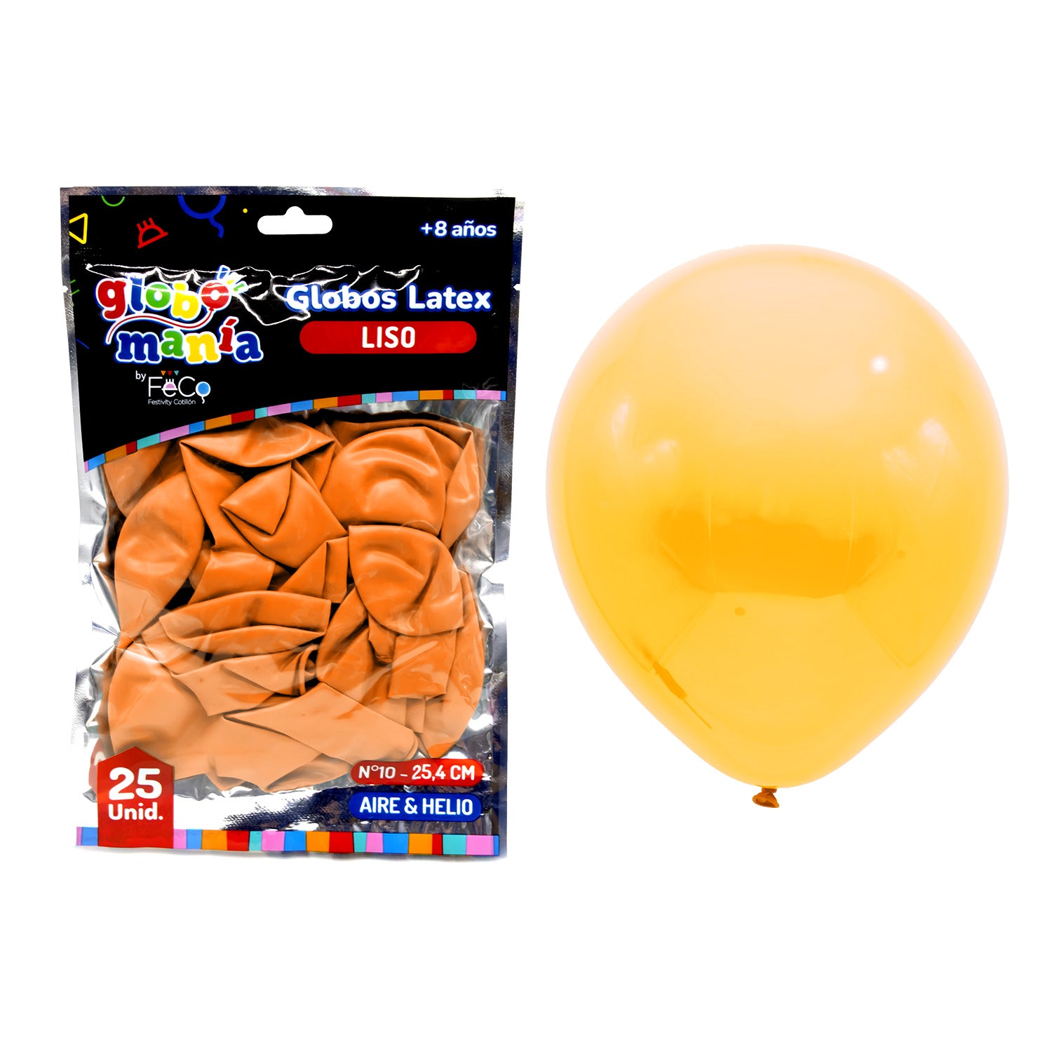 Globo 10 B Naranjo X25uni