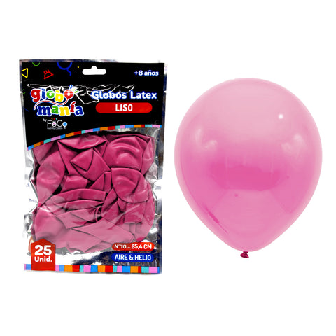 Globo 10 B Fucsia X25uni