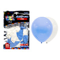 Globo 10 B Blanco/celeste X25uni