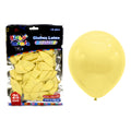 Globo 10 Pastel B Amarillo X25uni