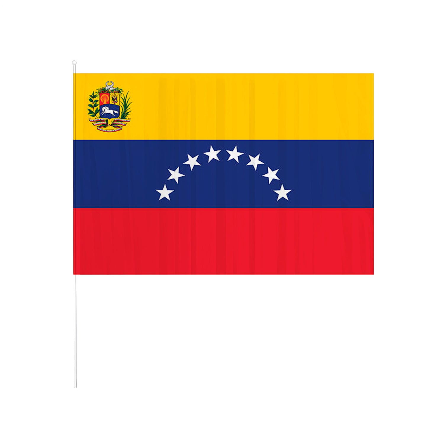 BANDERA VENEZUELA 60X90 PALITO X1UNI