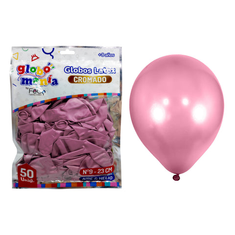 Globo 09 Standard Chrome A Fucsia X50uni