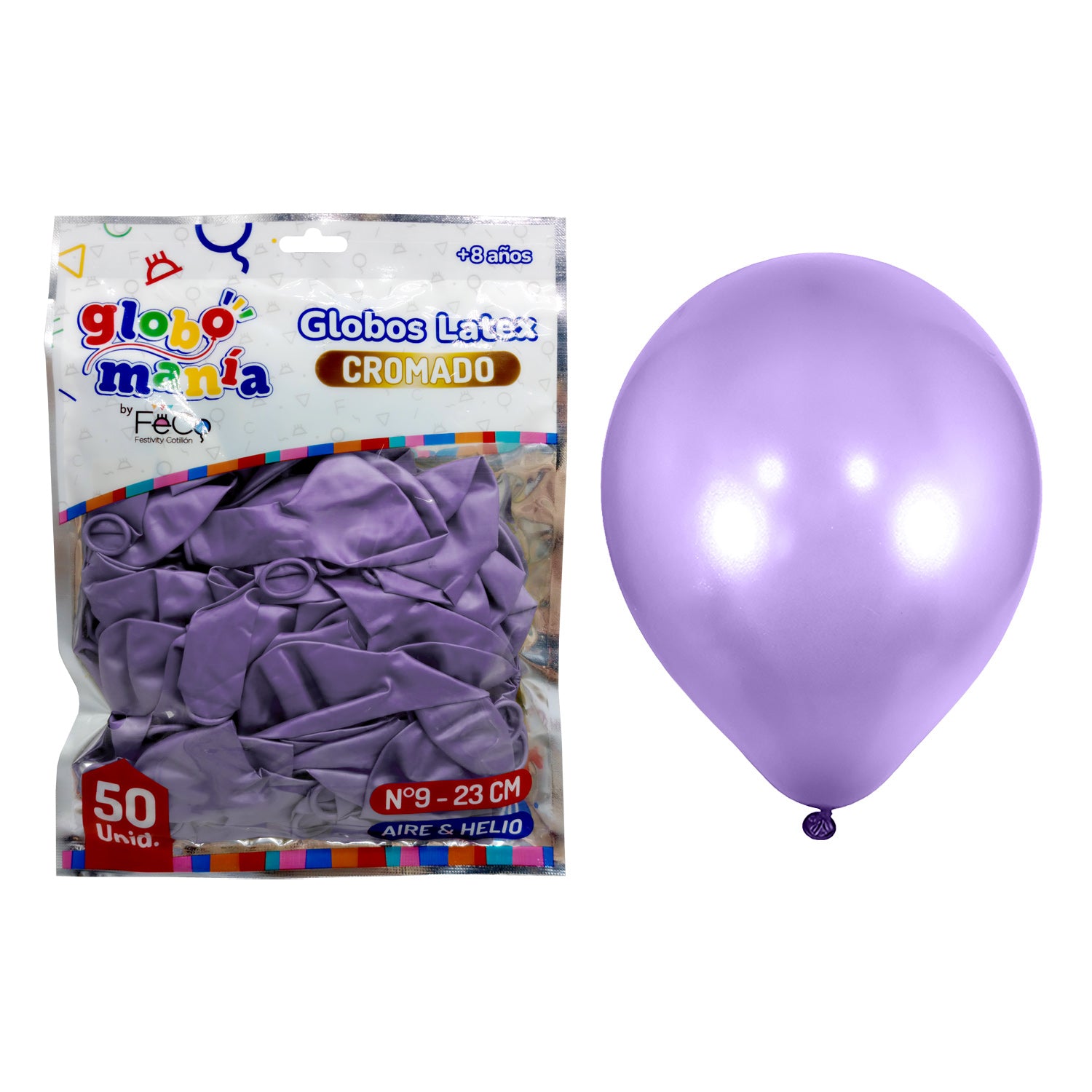 Globo 09 Standard Chrome A Morado X50uni