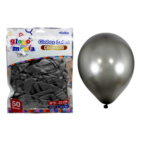 Globo 09 Standard Chrome A Negro X50uni