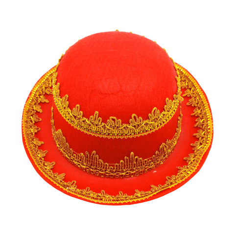 Gorro Caporal Mujer Rojo X1uni
