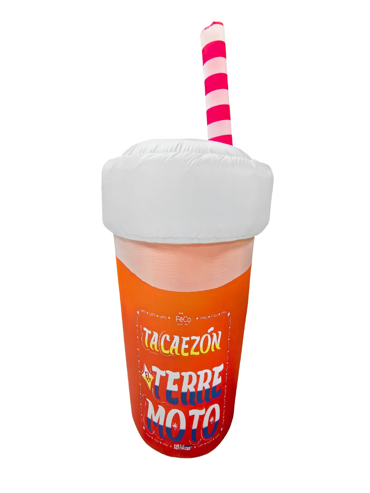 Deco Inflable Terremoto 170 Cm X 1 Unidad