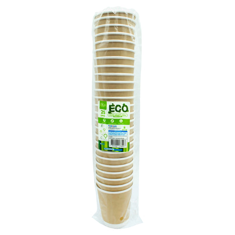 Vaso Kraft Eco 8 Oz X25 uni