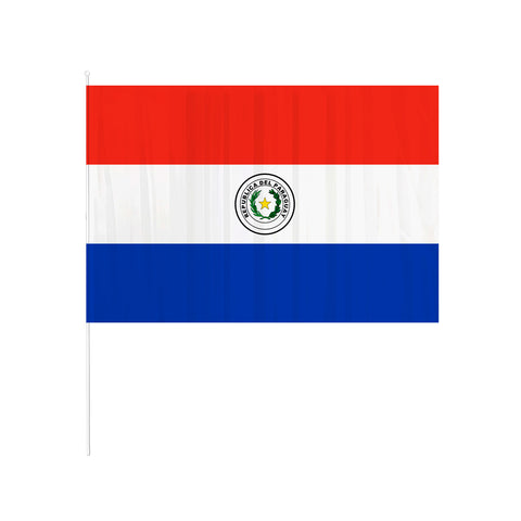 BANDERA PARAGUAY 60X90 PALITO X1UNI