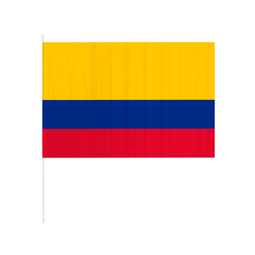BANDERA COLOMBIA 60X90 PALITO X1UNI