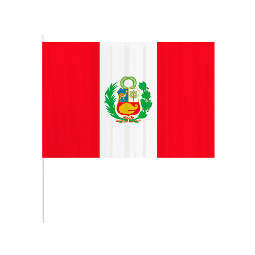 BANDERA PERU 60X90 PALITO X1UNI