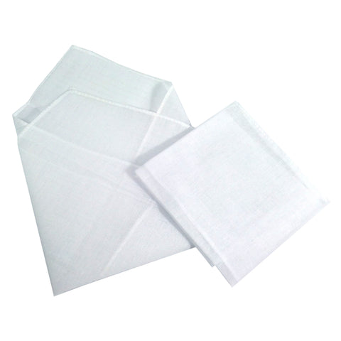 PAÑUELO BLANCO TELA X12UNI