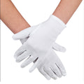 Guante Blanco Desfile Mediano 19 X 7 X12par