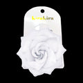 Pinche Rosa Gamuza 7.5cm Blanco X1uni