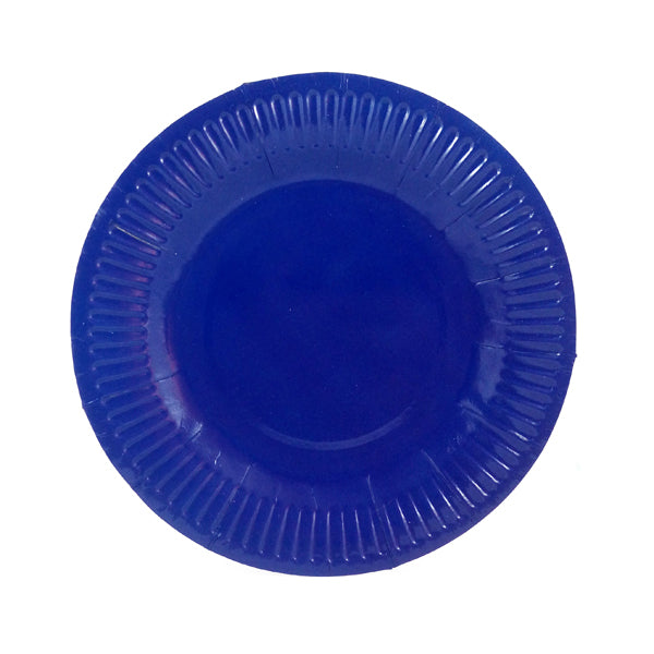 PLATO 7 AZUL REY CARTON  X10
