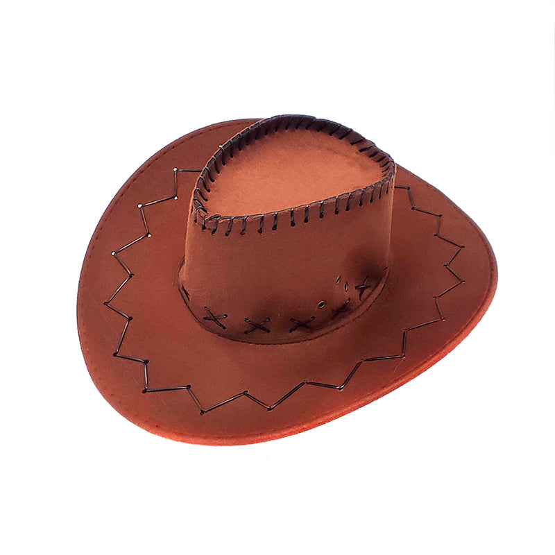 SOMBRERO VAQUERO CAFÉ X1UNI