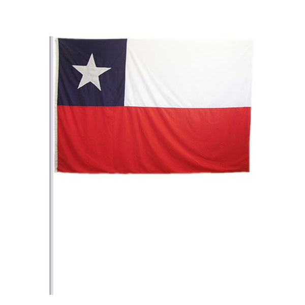 Bandera Chile 60X90 Palito X1uni