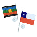 CHUPETE BANDERA CHILE/MAPUCHE 6 X 9 X12 UNI